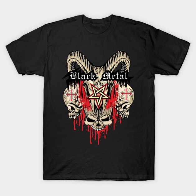 Goat of Mendes III T-Shirt by black8elise